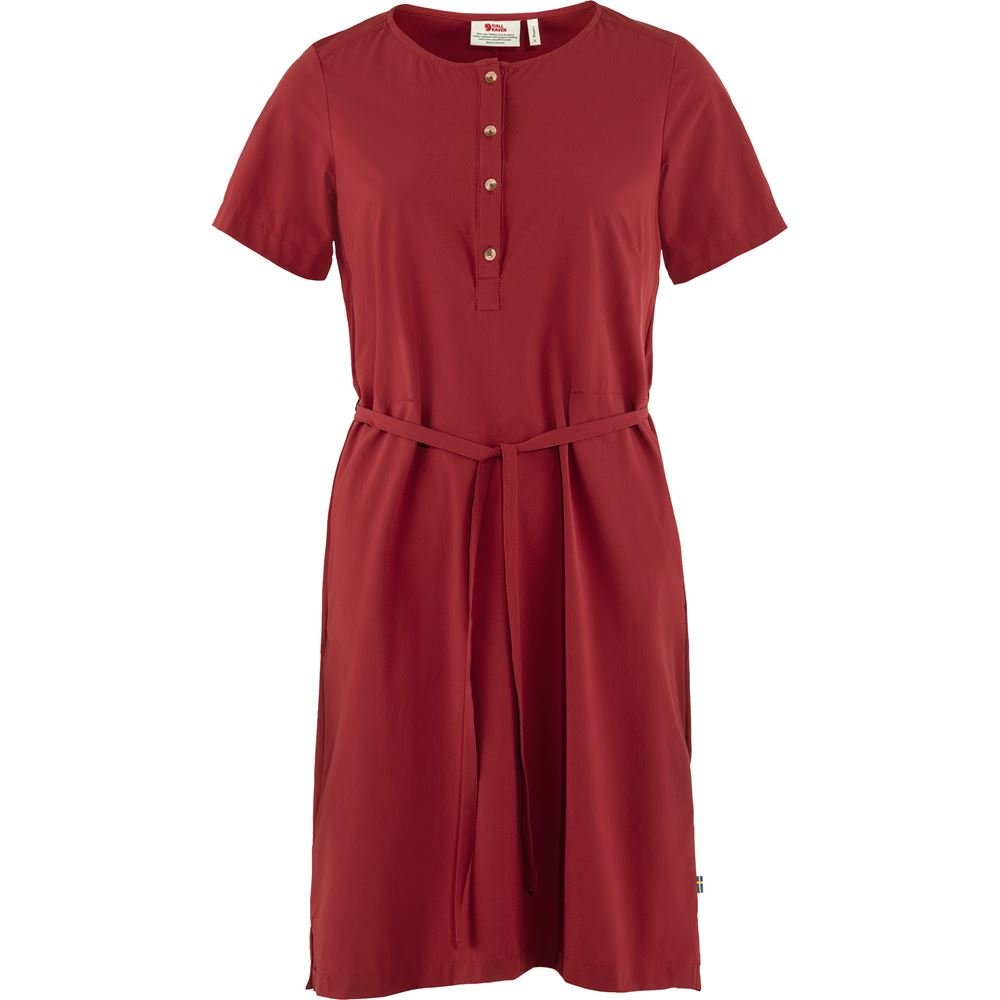 Ovik Lite Dress W - Pomegranate Red
