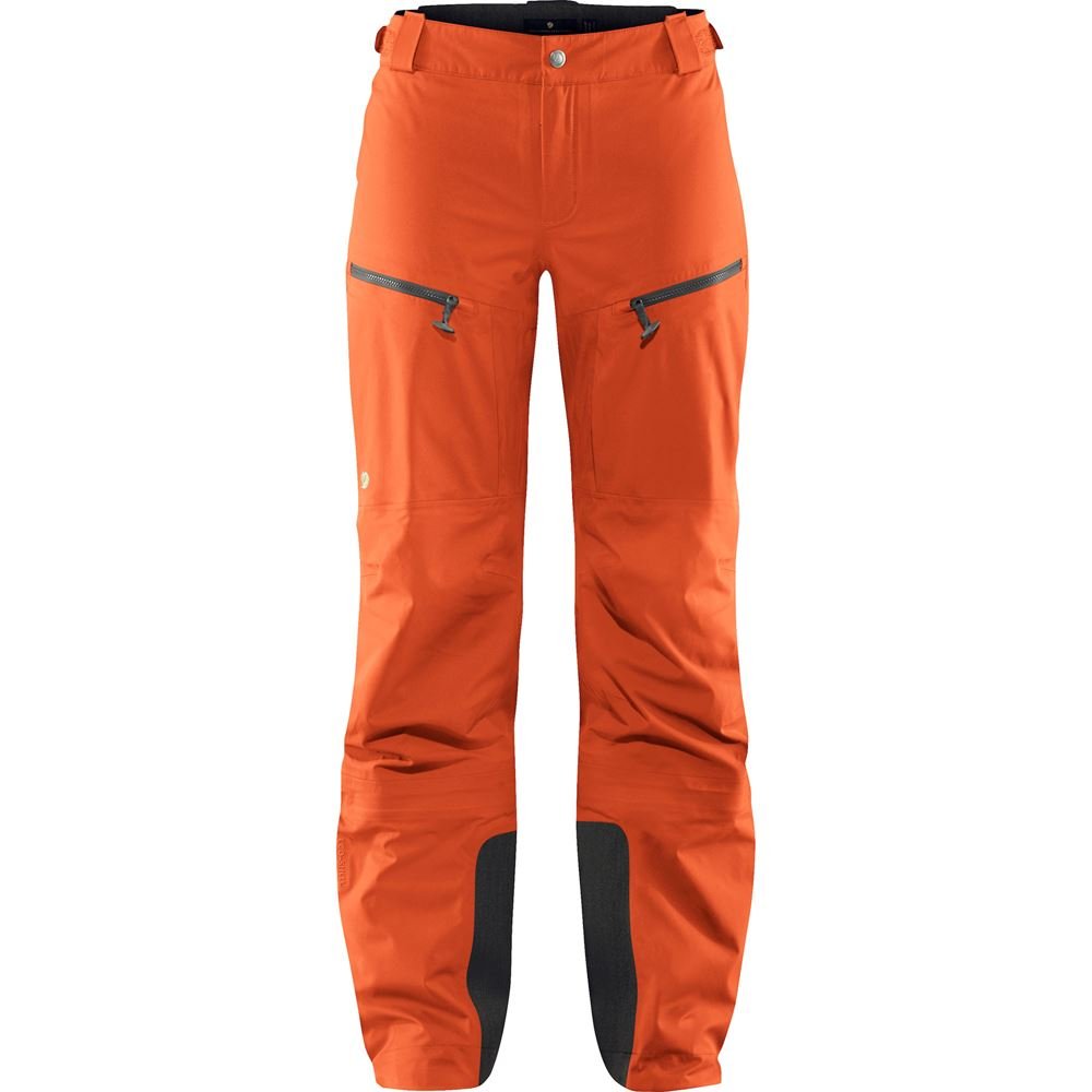 Bergtagen Eco-Shell Trousers W - Hokkaido Orange