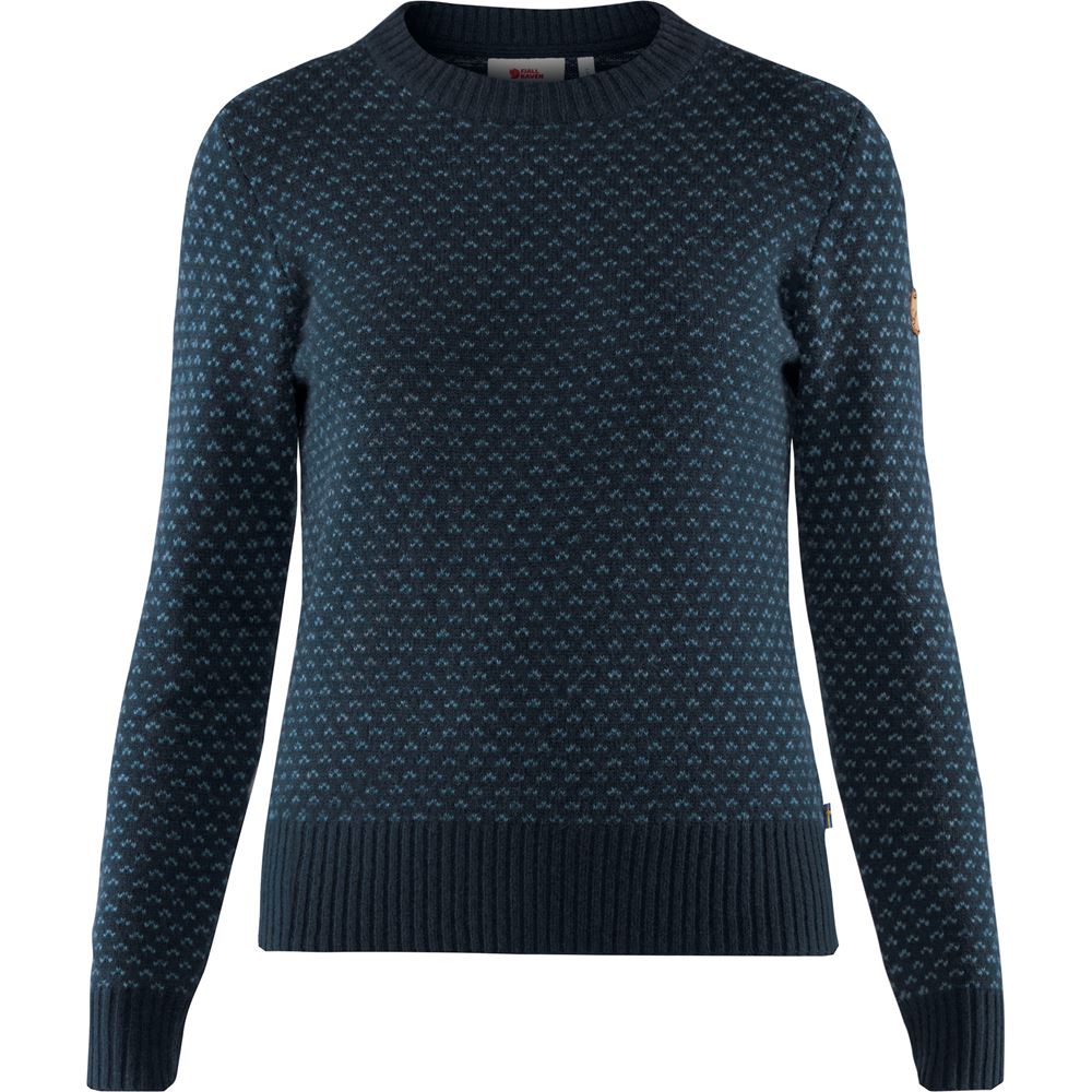 Ovik Nordic Sweater W - Dark Navy