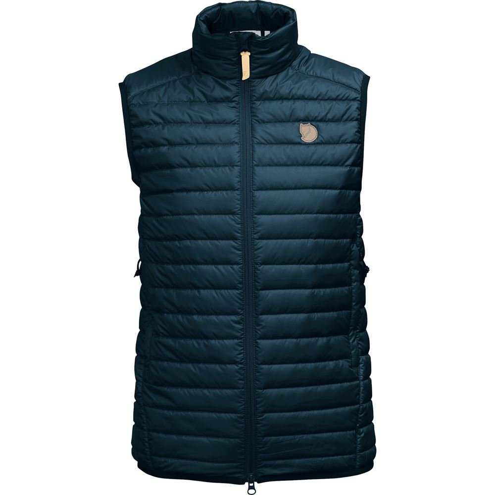 Abisko Padded Vest W - Storm