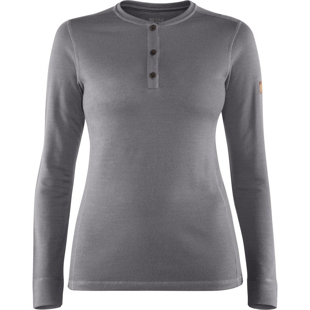 Singi Merino Henley W - Grey