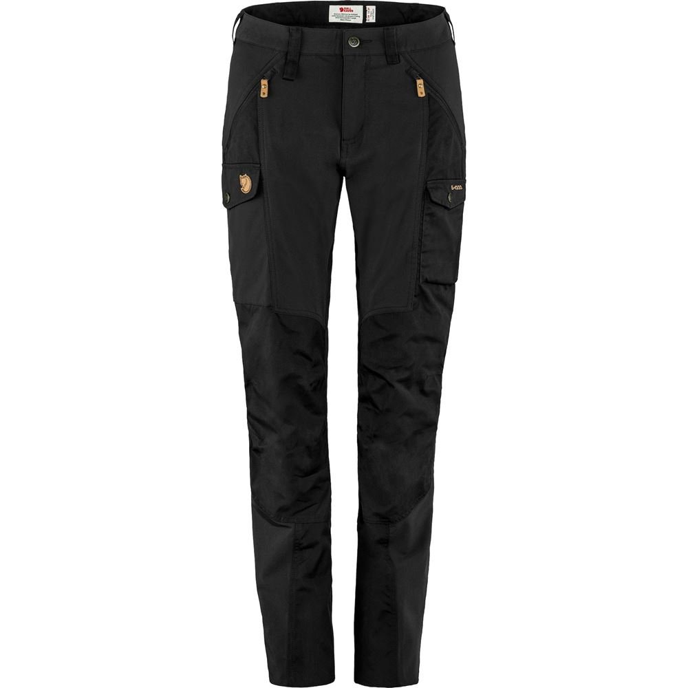 Nikka Trousers Curved W - Black