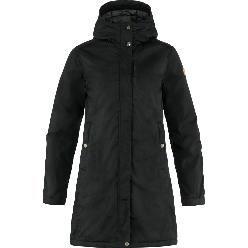 Kiruna Padded Parka W - Black