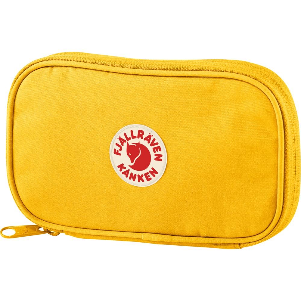 Kanken Travel Wallet - Warm Yellow