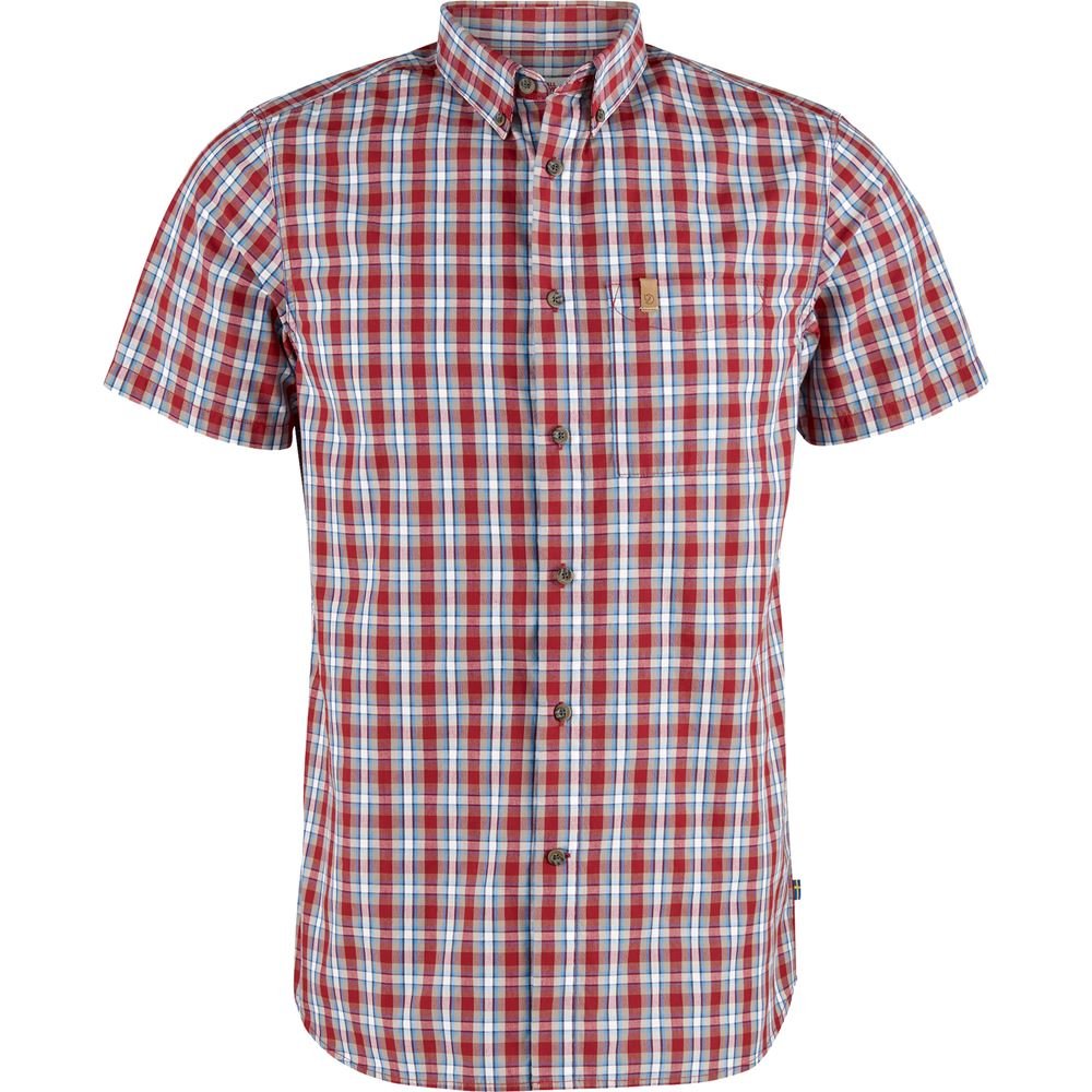 Ovik Shirt SS M - Deep Red