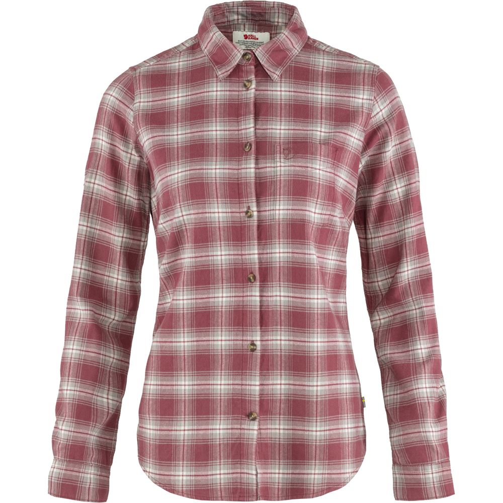 Ovik Flannel Shirt W - Mesa Purple-Fog