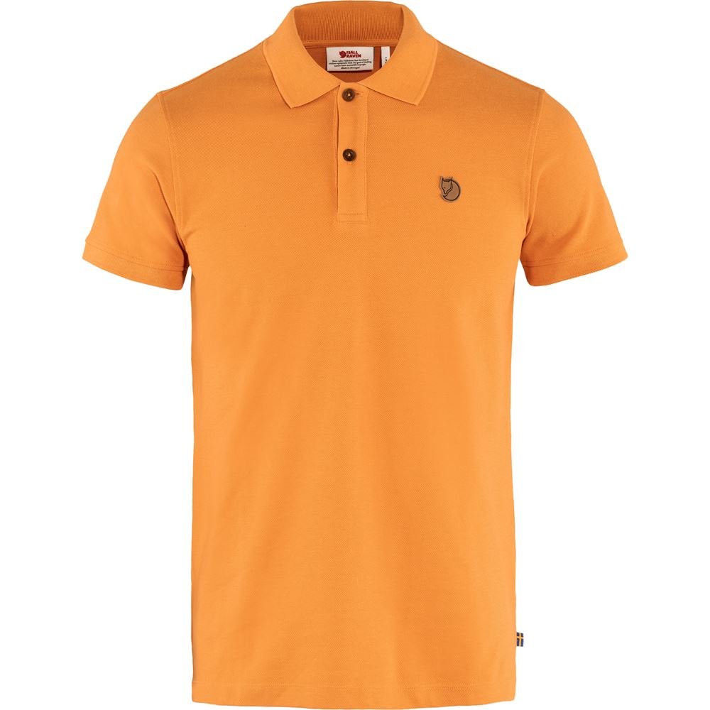 Ovik Polo Shirt M - Spicy Orange