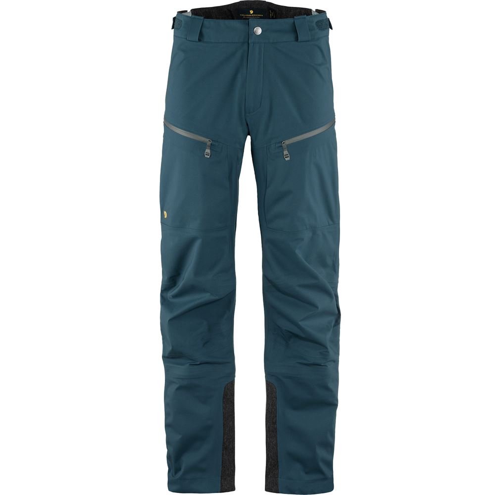 Bergtagen Eco-Shell Trousers M - Mountain Blue