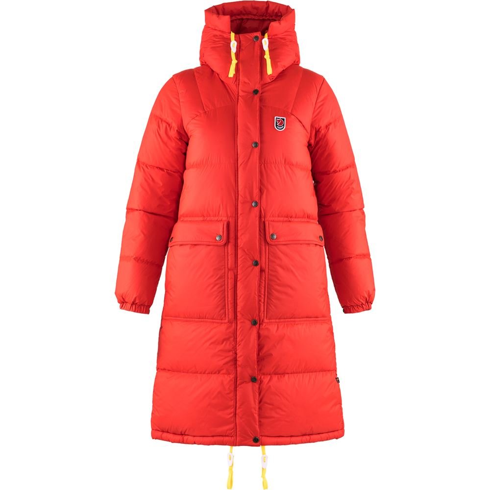 Expedition Long Down Parka W - True Red