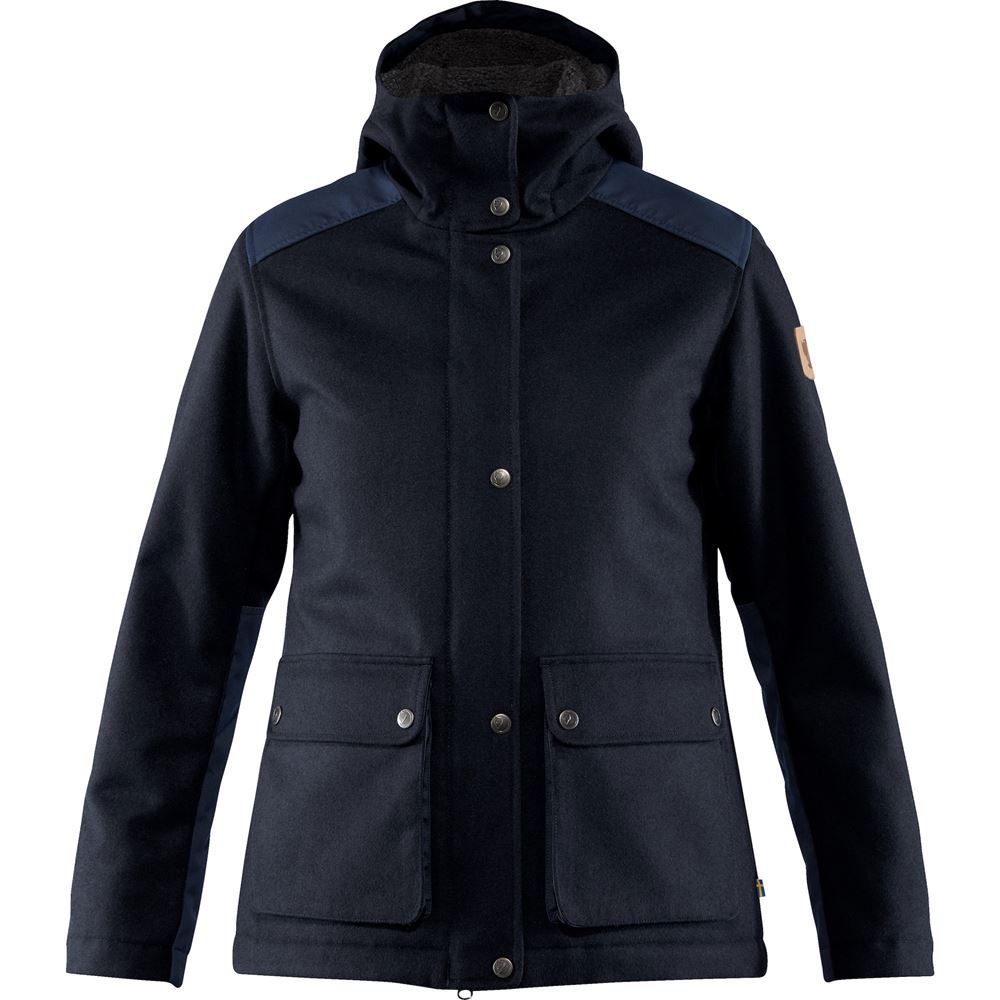 Greenland Re-Wool Jacket W - Night Sky