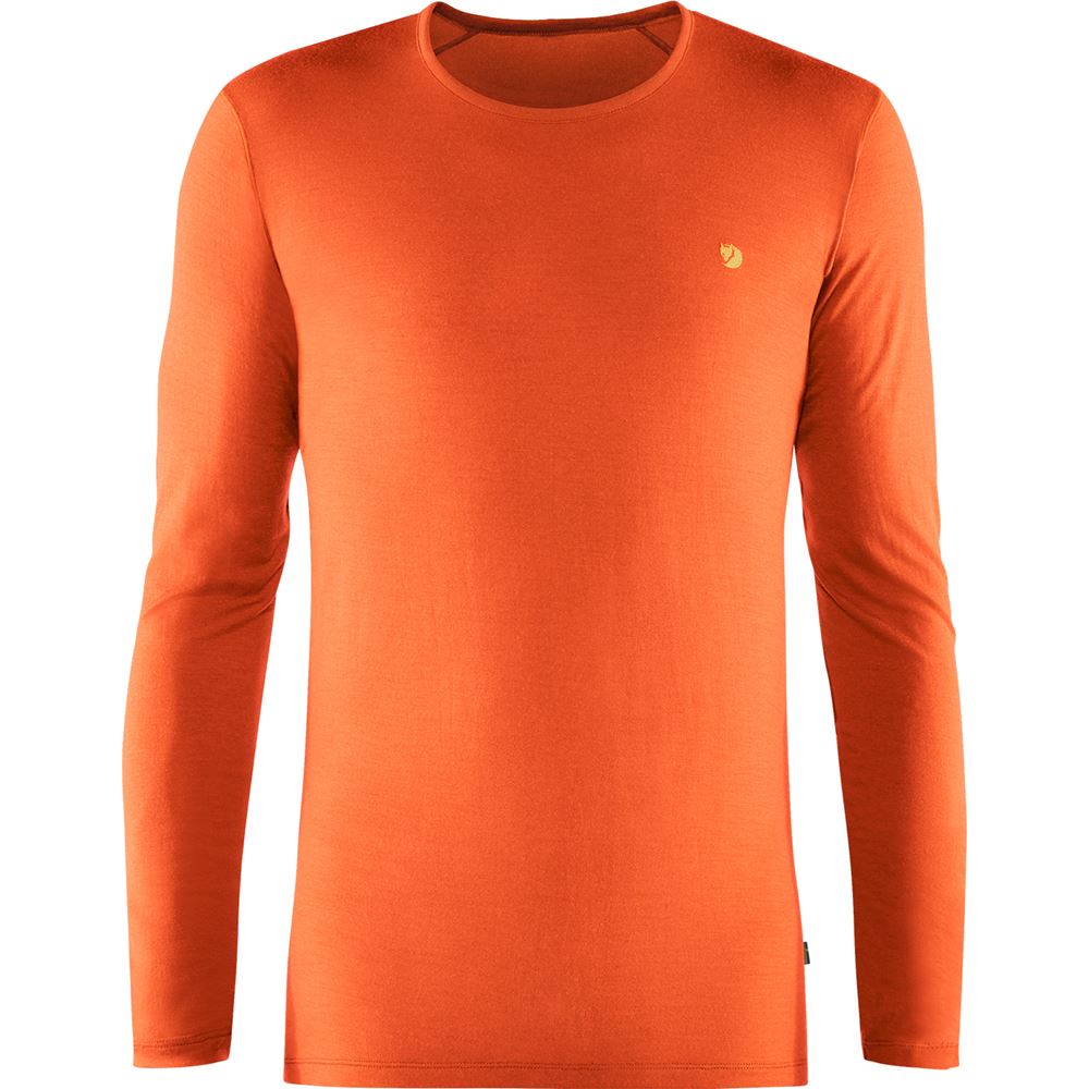 Bergtagen Thinwool LS M - Hokkaido Orange