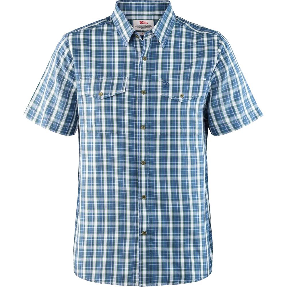 Abisko Cool Shirt SS M - Uncle Blue