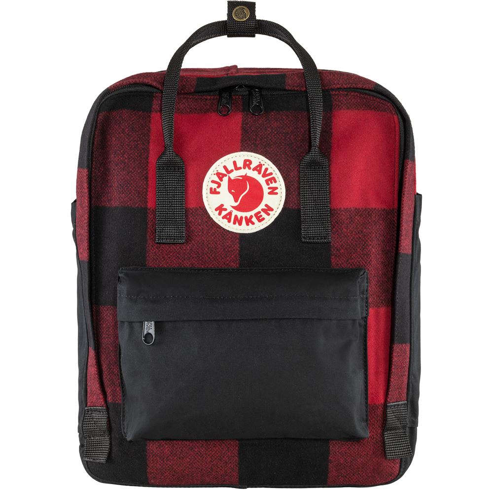 Kanken Re-Wool - Red-Black