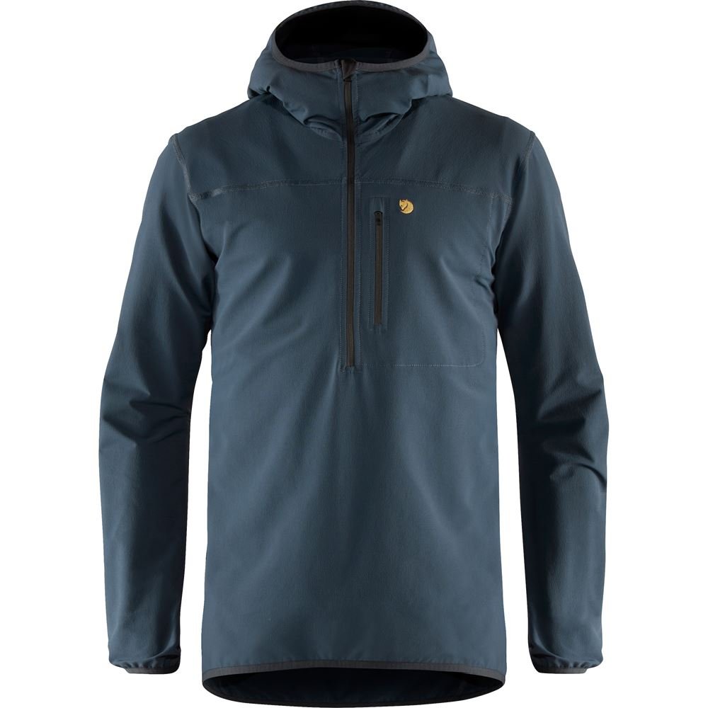 Bergtagen Stretch Half Zip M - Mountain Blue