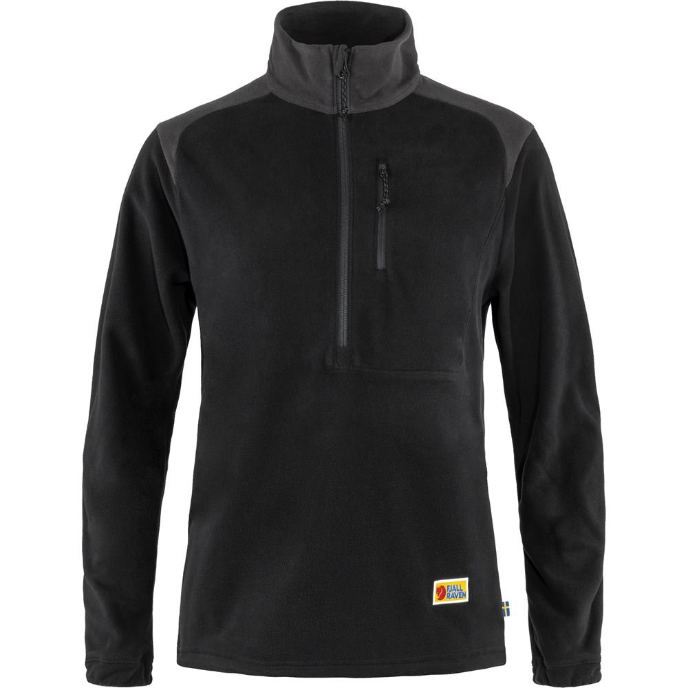 Vardag Lite Fleece W - Black-Dk.Grey