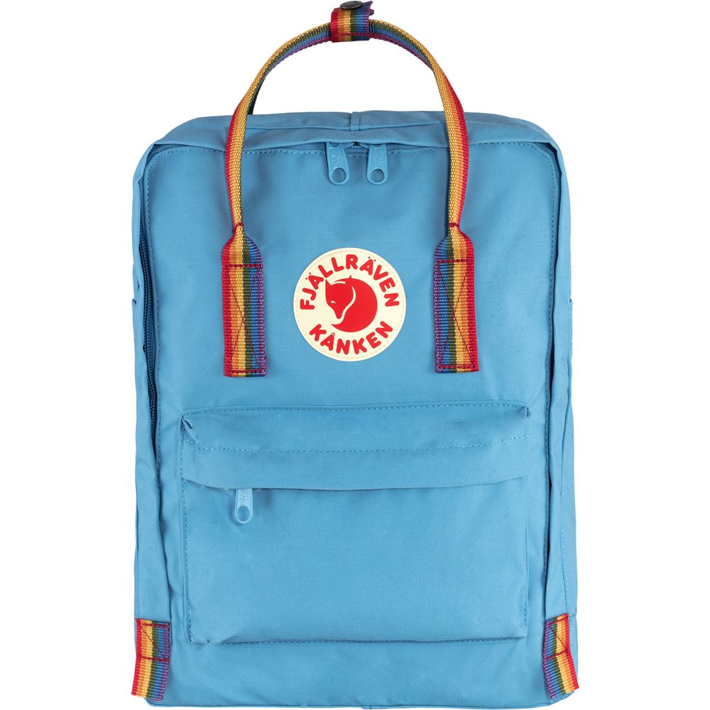 Kanken Rainbow - Air Blue-Rainbow Pattern