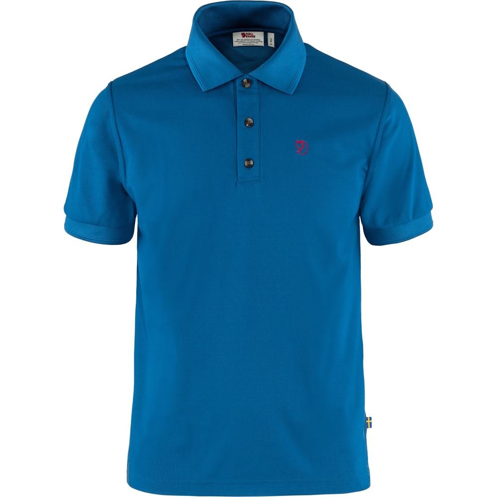 Crowley Pique Shirt M - Alpine Blue