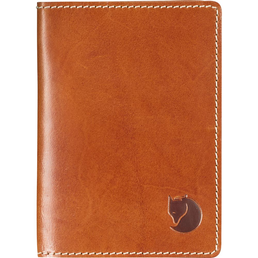 Leather Passport Cover - Leather Cognac