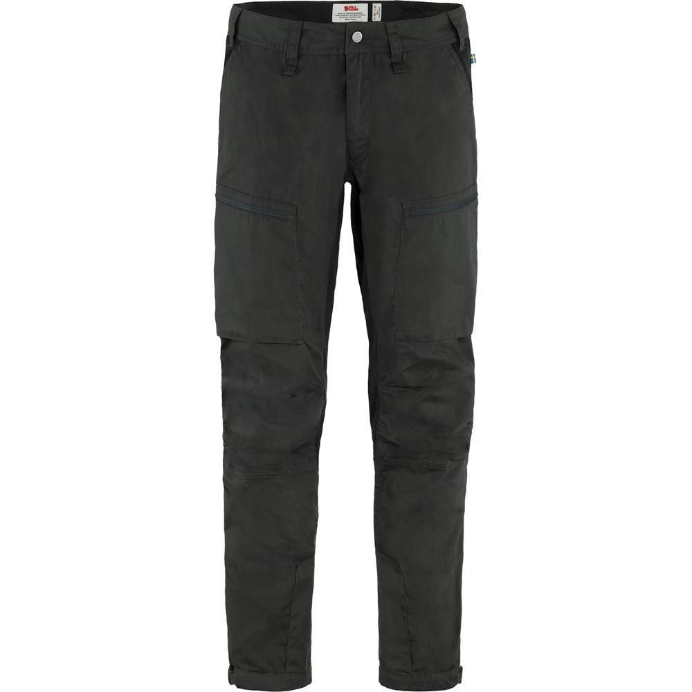 Abisko Lite Trekking Trousers M Reg - Dark Grey