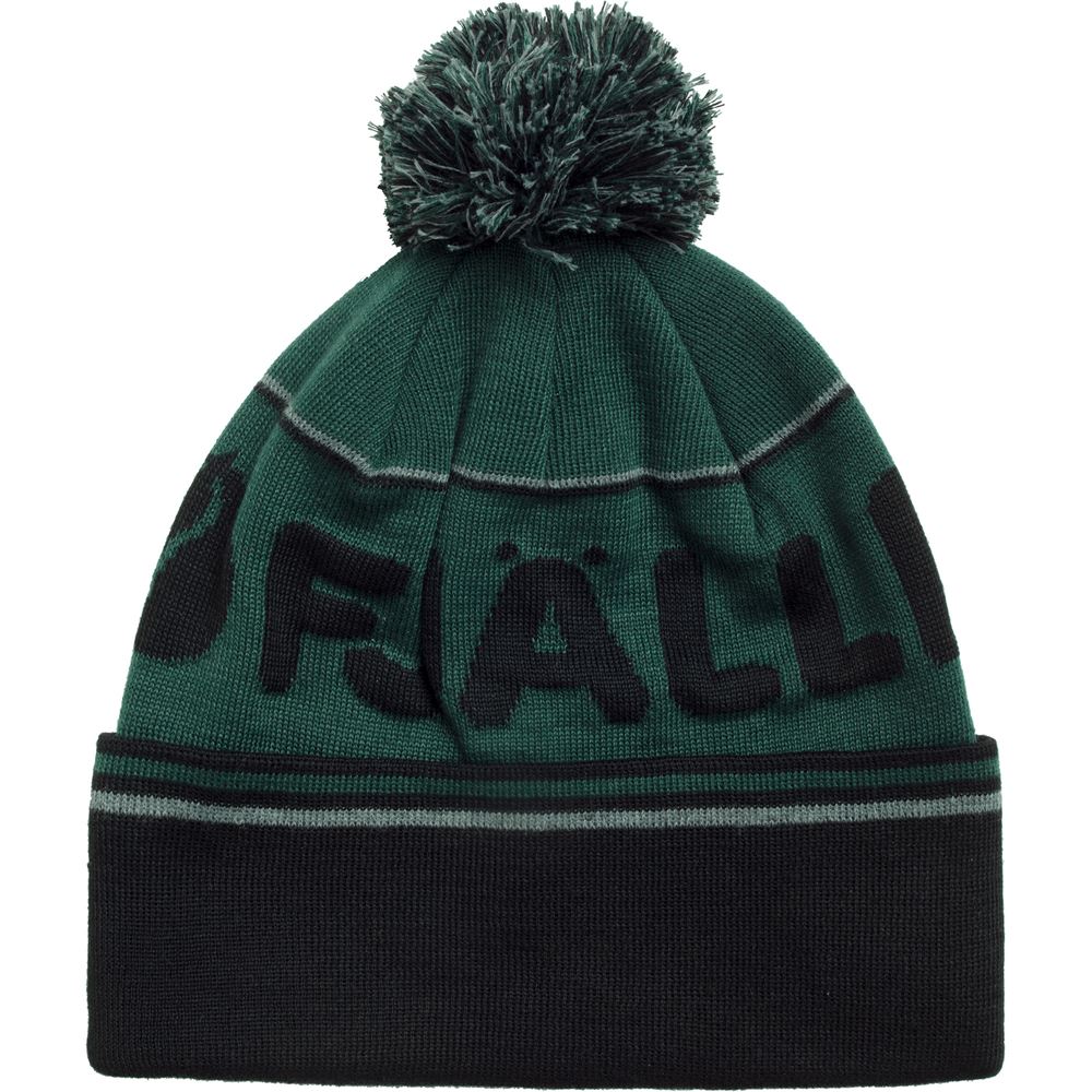 Fjallraven Pom Hat - Arctic Green-Black