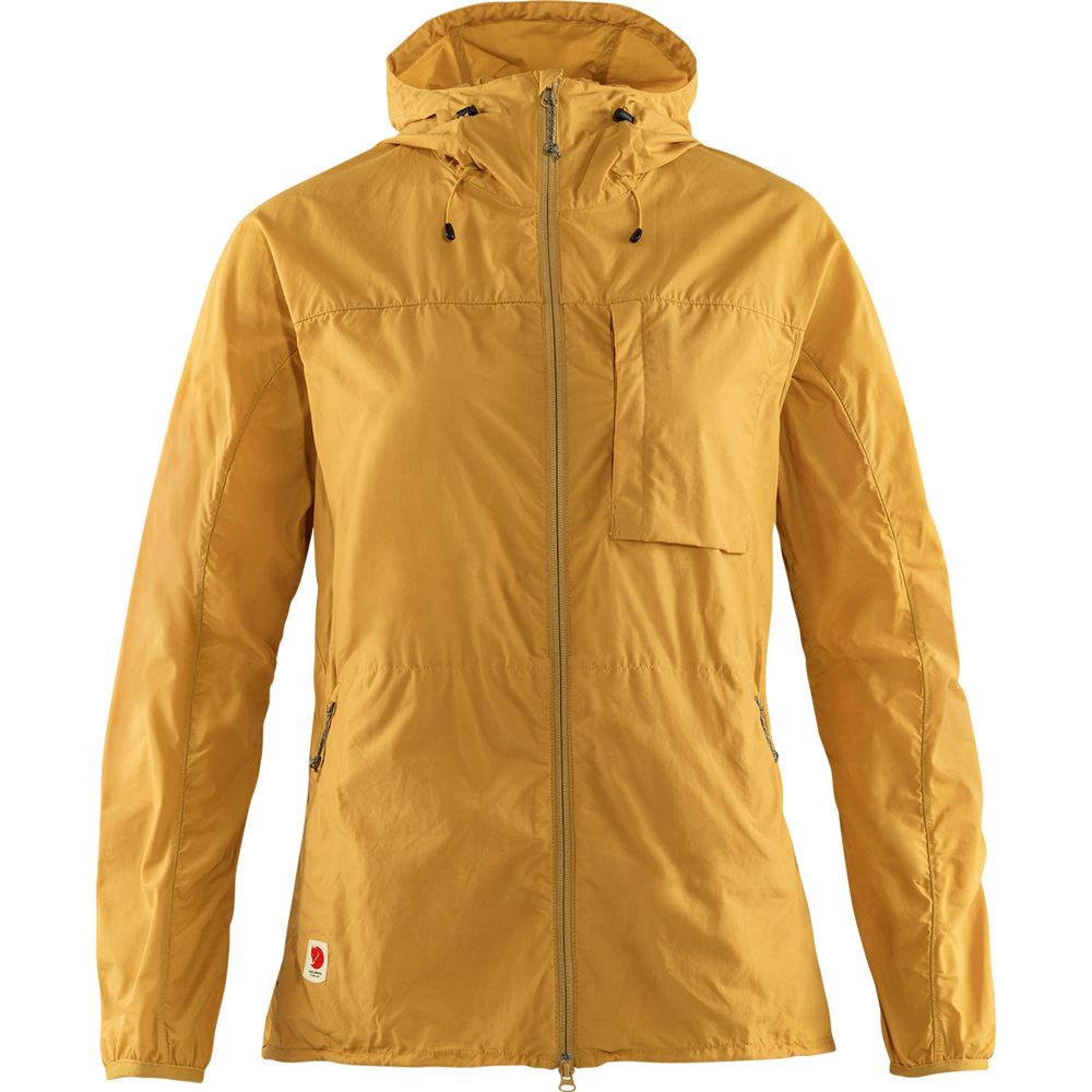 High Coast Wind Jacket W - Ochre