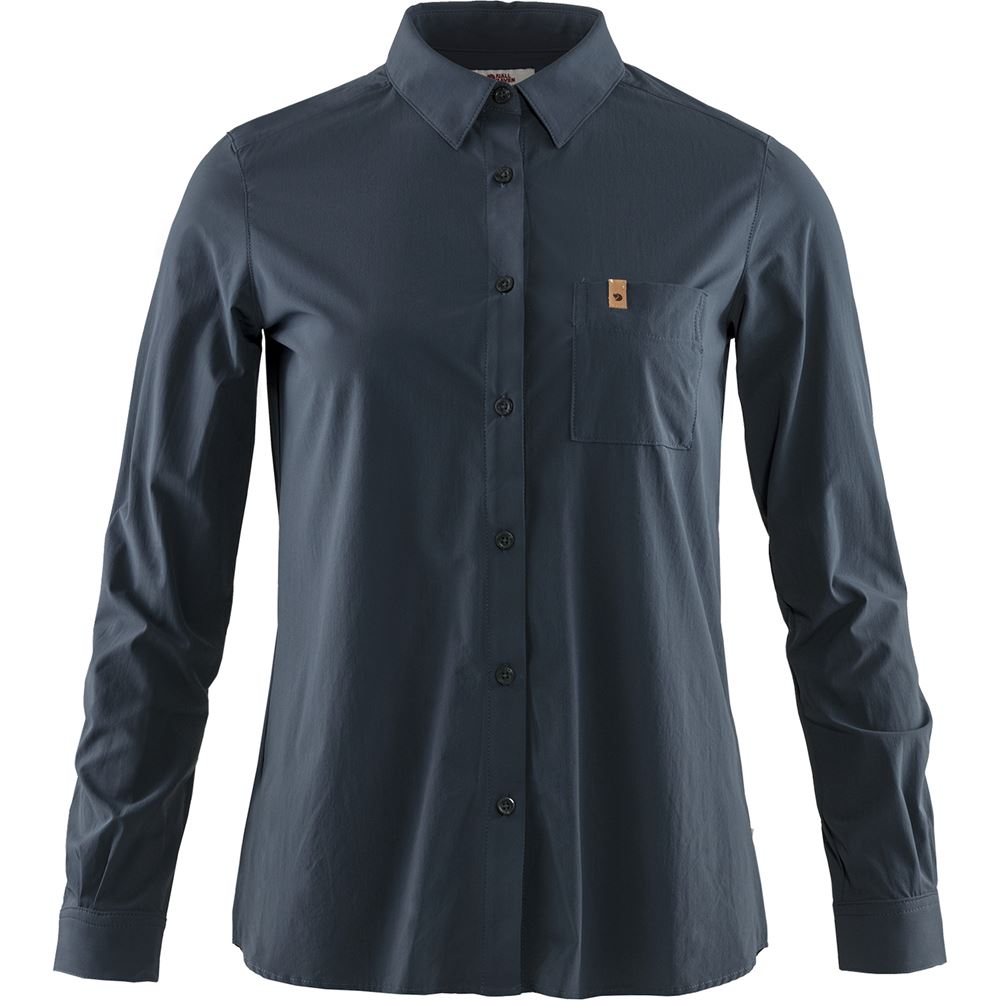 Ovik Lite Shirt LS W - Navy