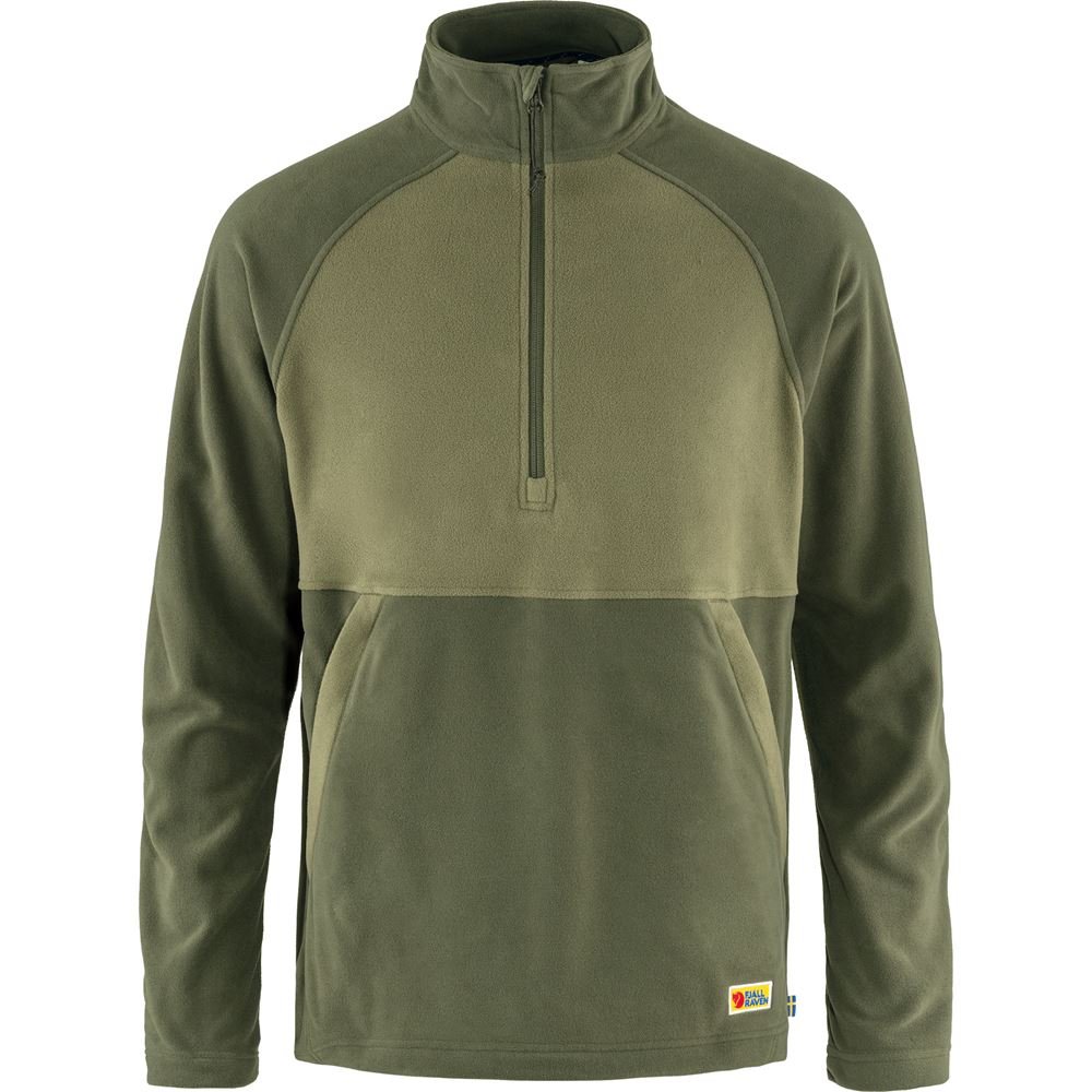 Vardag Lite Fleece M - Laurel Green-Light Olive