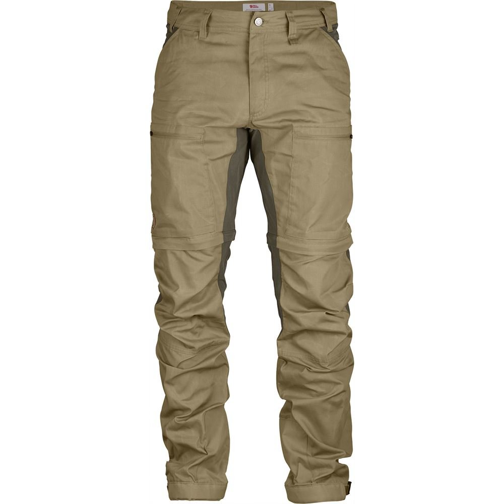 Abisko Lite Trekking Zip-off M Reg - Sand-Tarmac