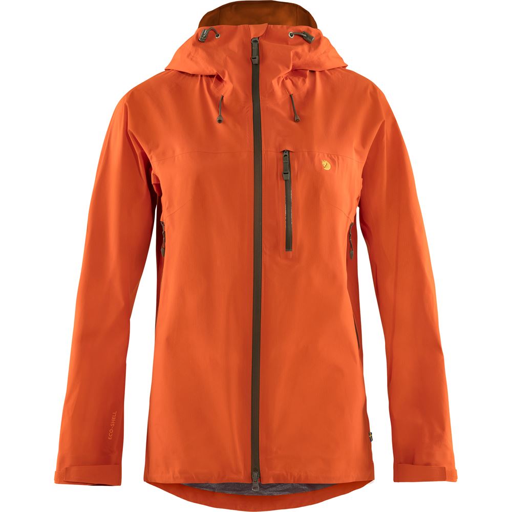 Bergtagen Lite Eco-Shell Jacket W - Hokkaido Orange