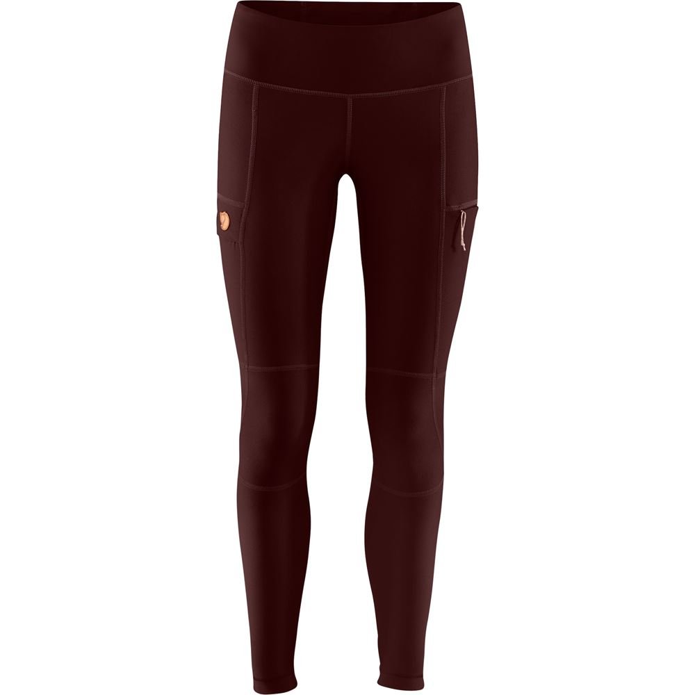 Abisko Trail Tights W - Dark Garnet