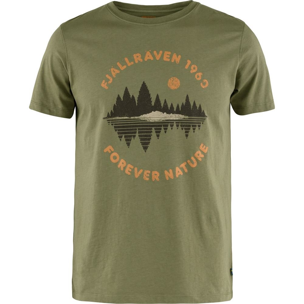Forest Mirror T-shirt M - Green