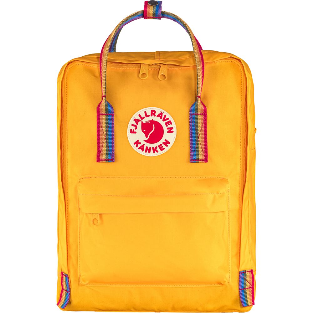 Kanken Rainbow - Warm Yellow-Rainbow Pattern