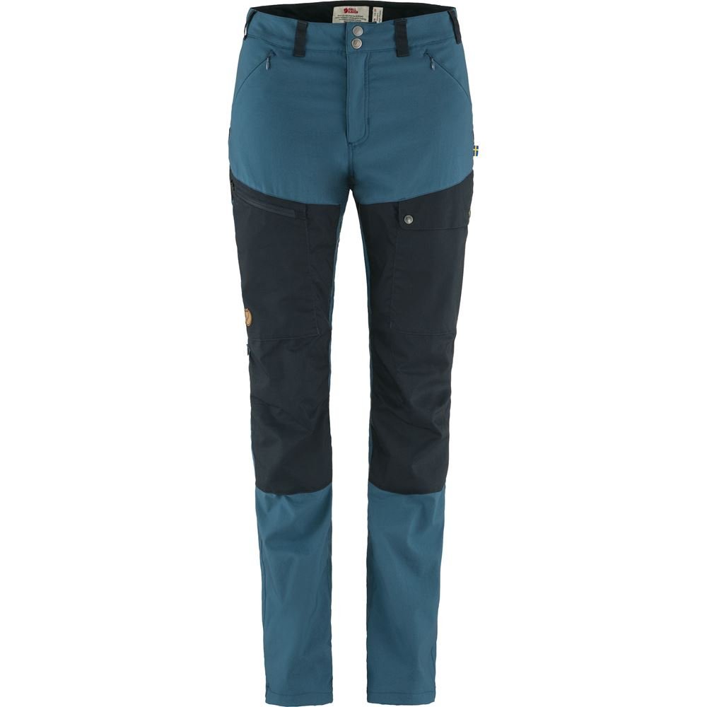 Abisko Midsummer Trousers W Reg - Indigo Blue-Dark Navy