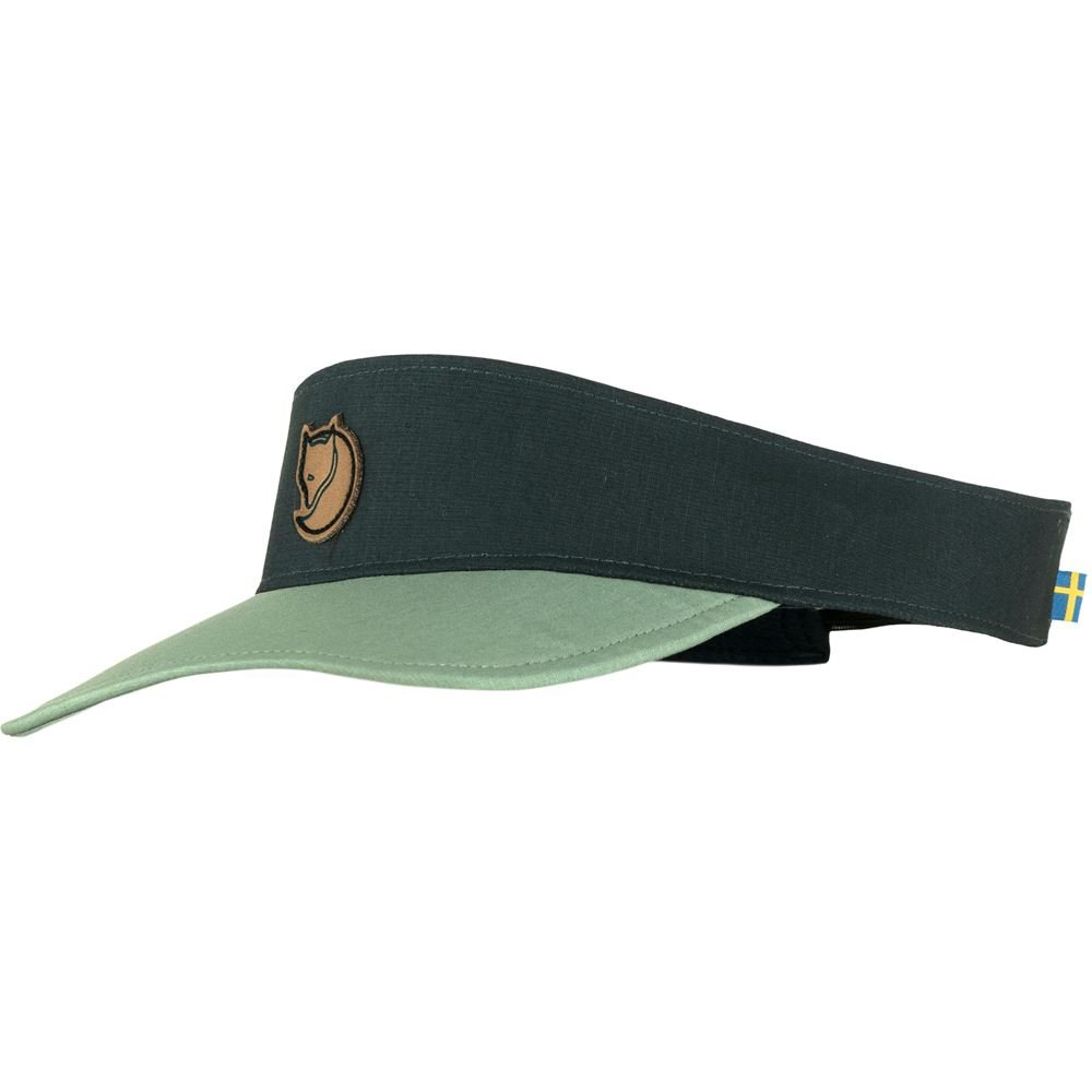 Abisko Visor Cap - Dark Navy-Patina Green