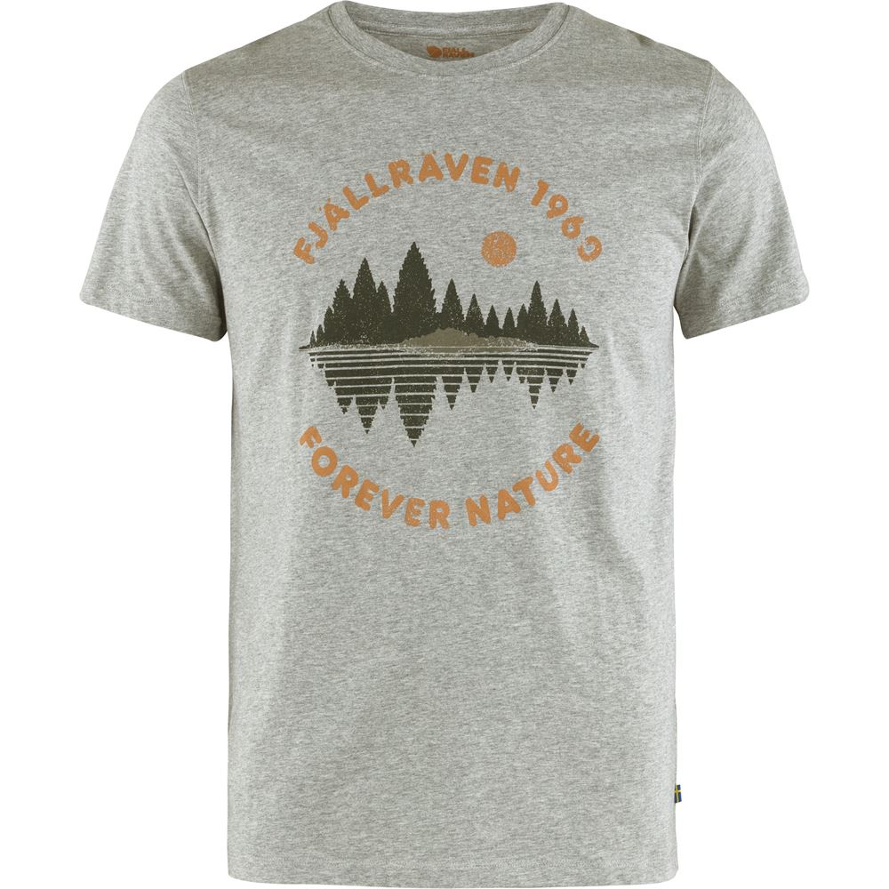 Forest Mirror T-shirt M - Grey