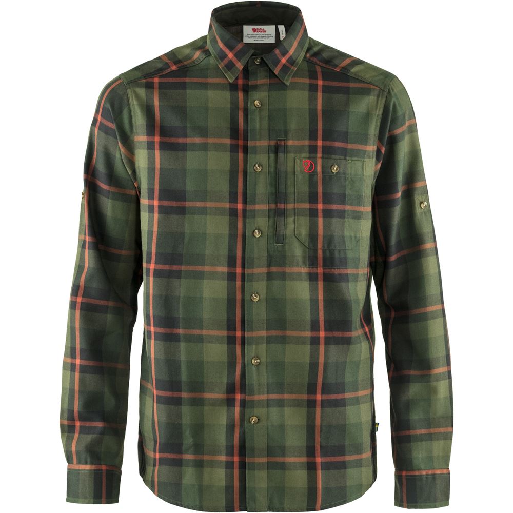 Fjallglim Shirt M - Laurel Green