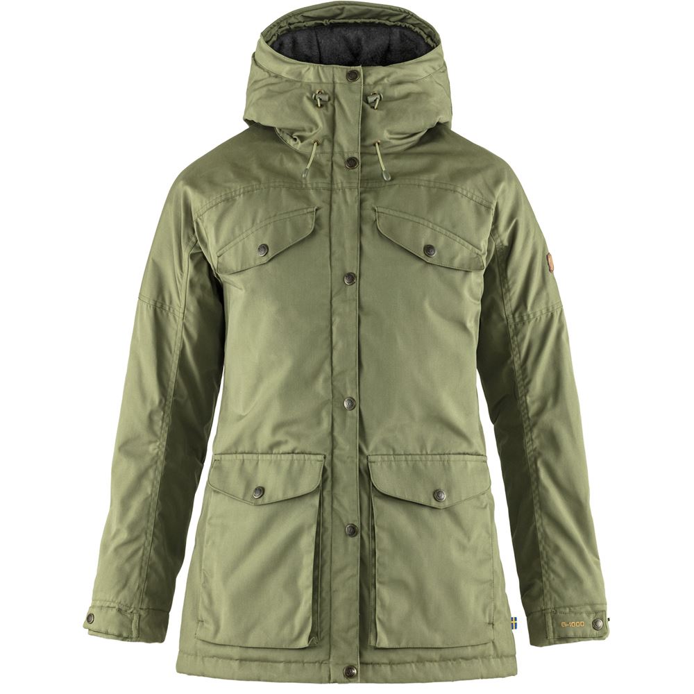 Vidda Pro Wool Padded Jacket W - Green