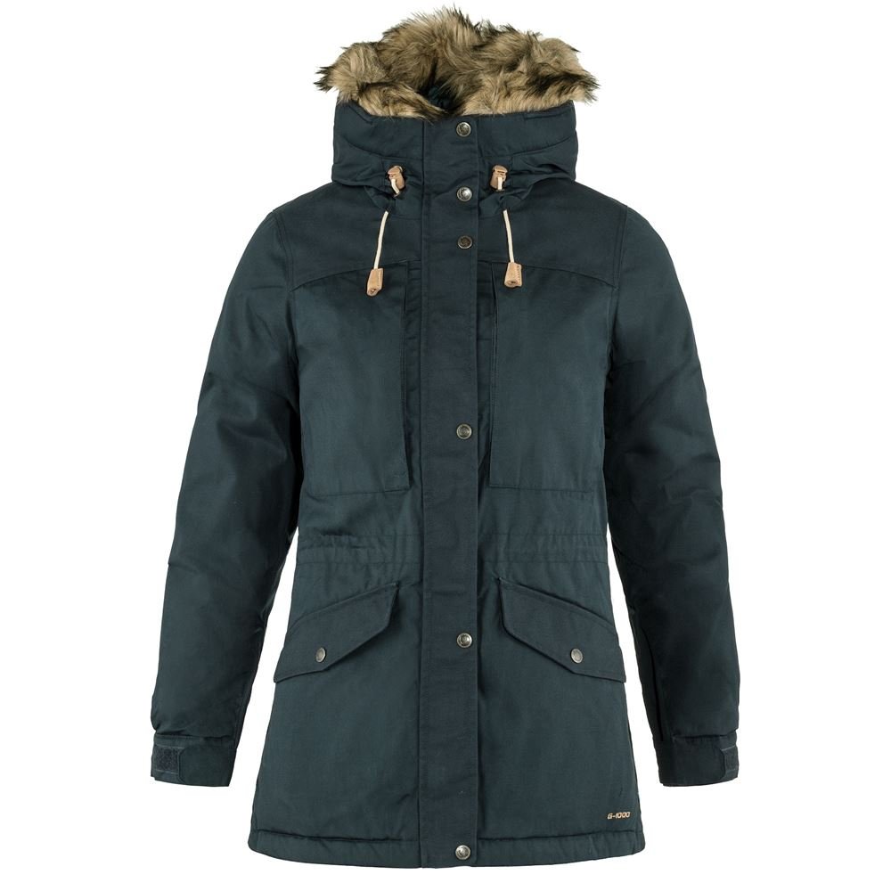 Singi Down Jacket W - Dark Navy