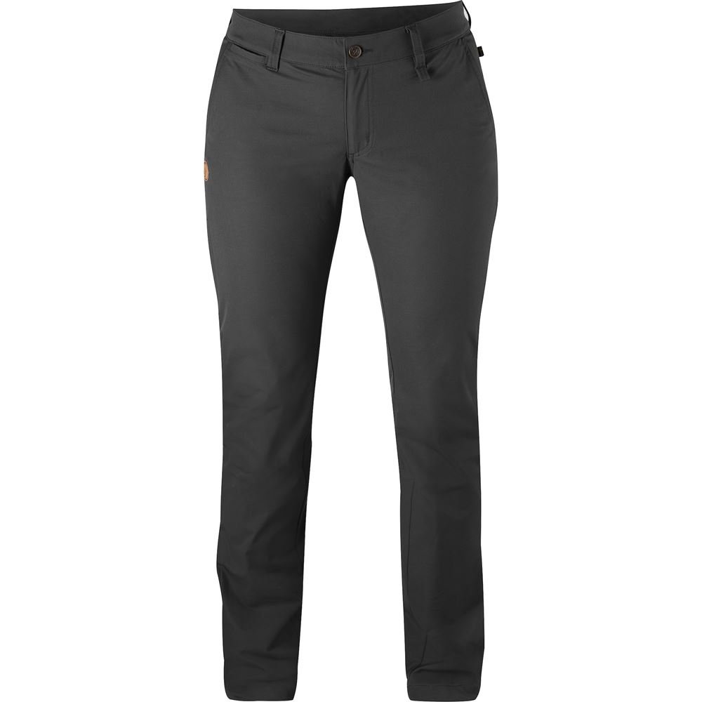 Abisko Stretch Trousers W Reg - Dark Grey