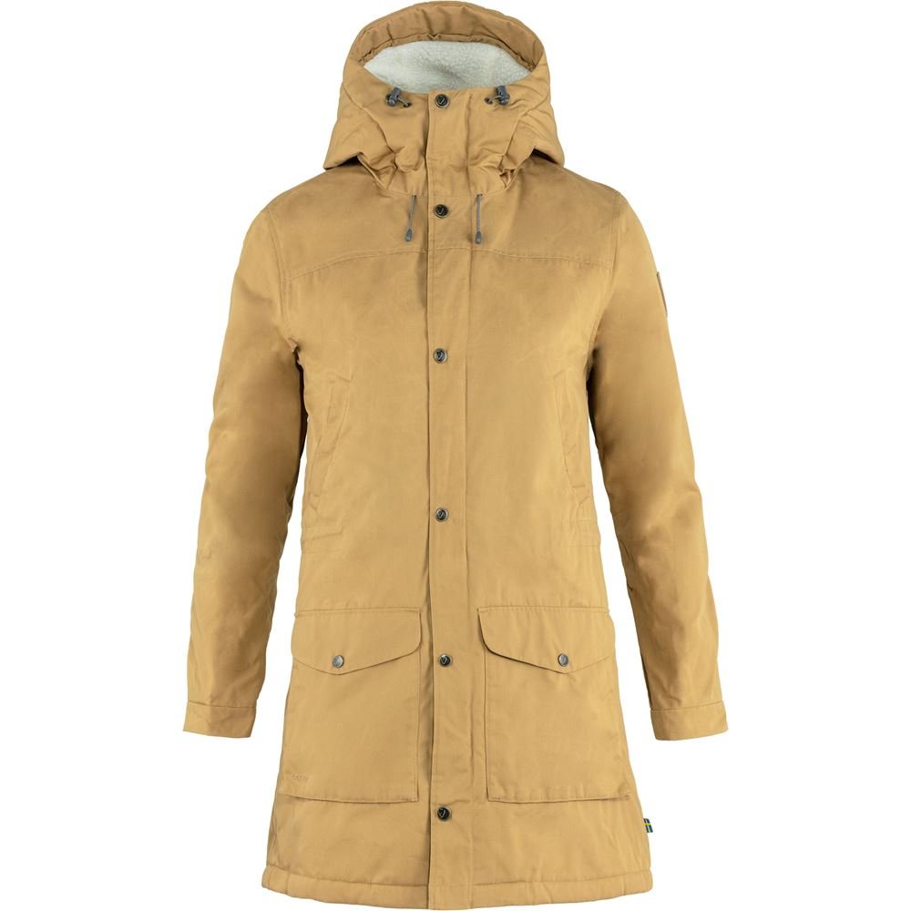 Greenland Winter Parka W - Buckwheat Brown