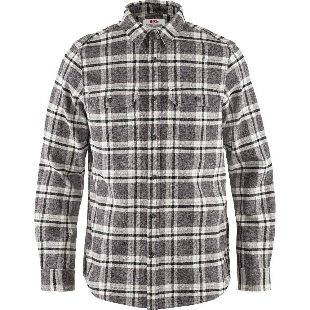 Ovik Heavy Flannel Shirt M - Dark Grey