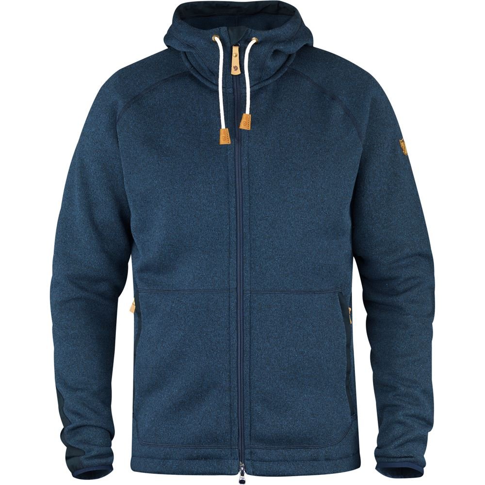 Ovik Fleece Hoodie M - Navy