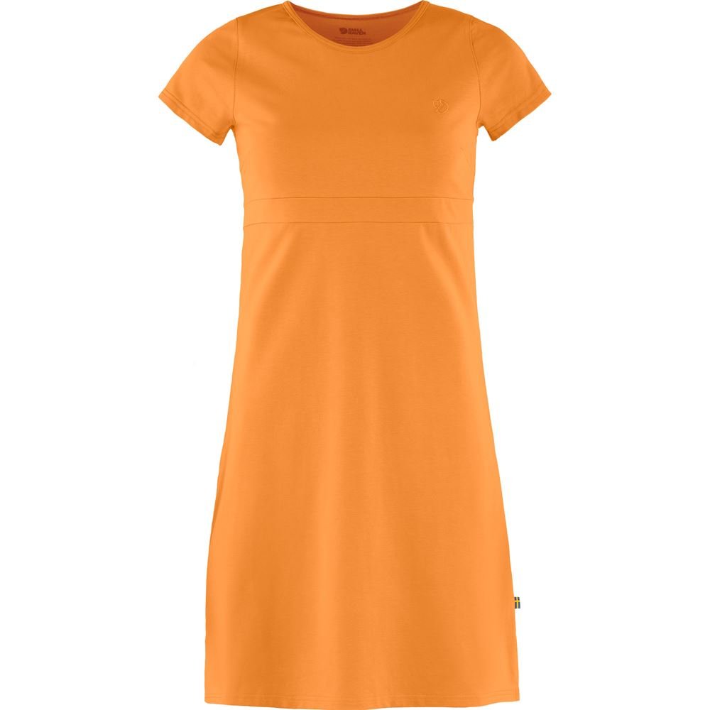 High Coast Dress W - Spicy Orange