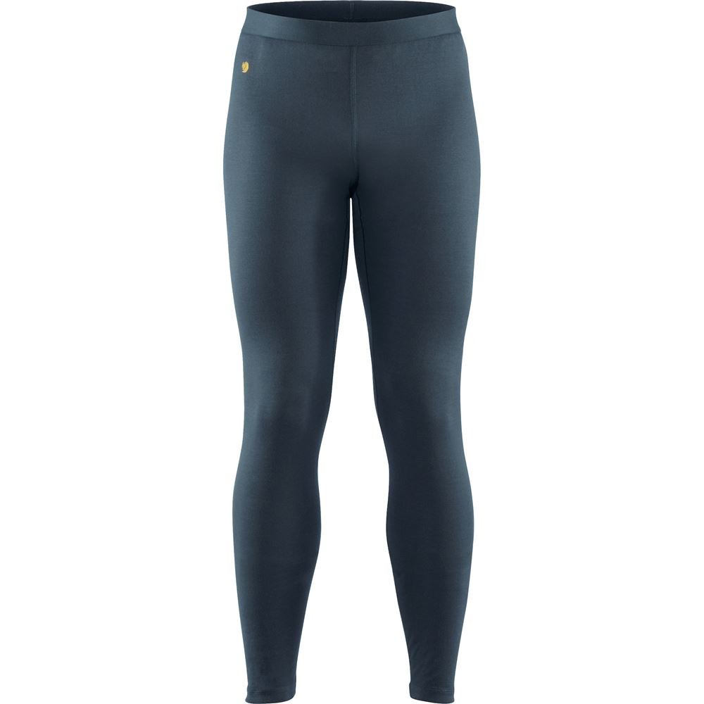 Bergtagen Thinwool Long Johns M - Mountain Blue