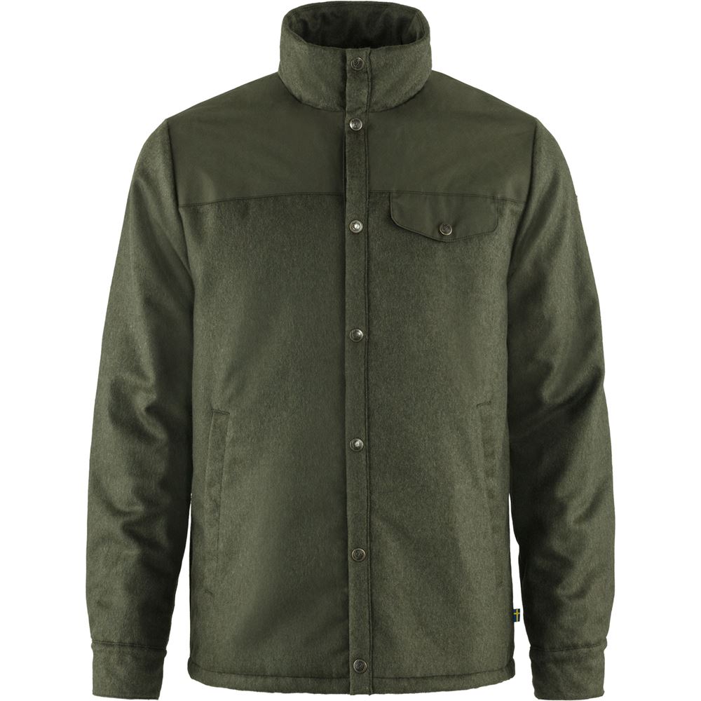 Canada Wool Padded Jacket M - Deep Forest