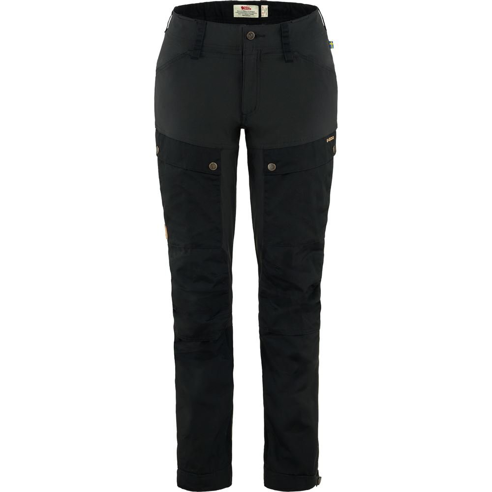 Keb Trousers Curved W Reg - Black