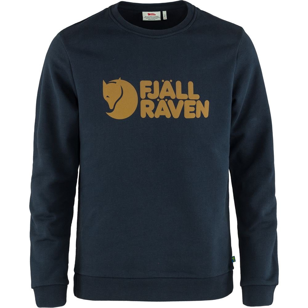 Fjallraven Logo Sweater M - Dark Navy