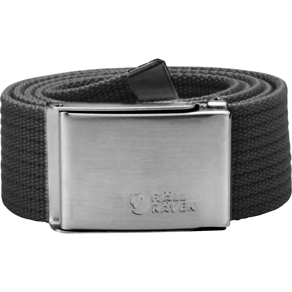 Canvas Belt - Dark Grey