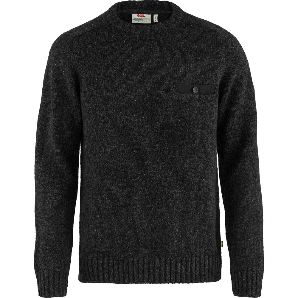 Lada Round-neck Sweater M - Black