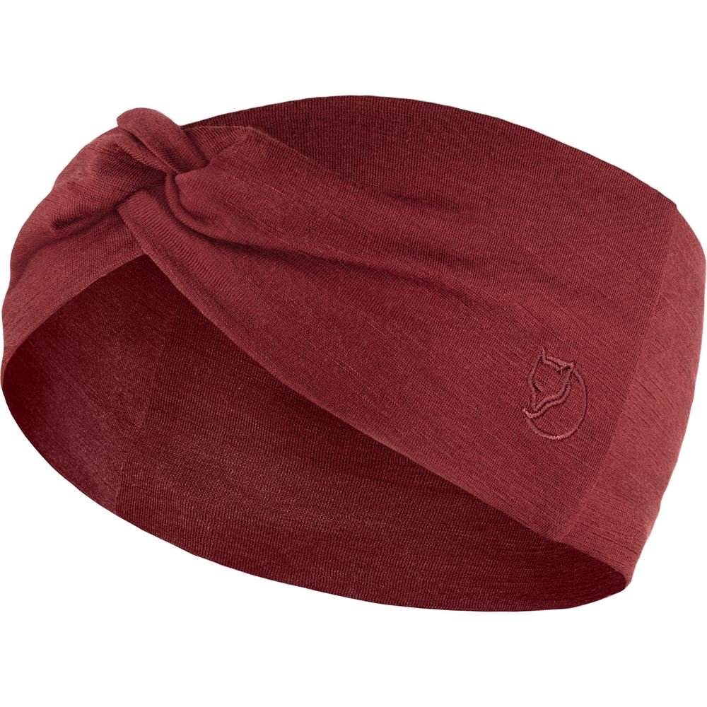 Abisko Wool Headband - Pomegranate Red